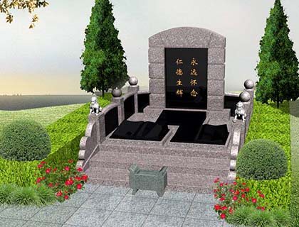墓碑设计：传统墓1号